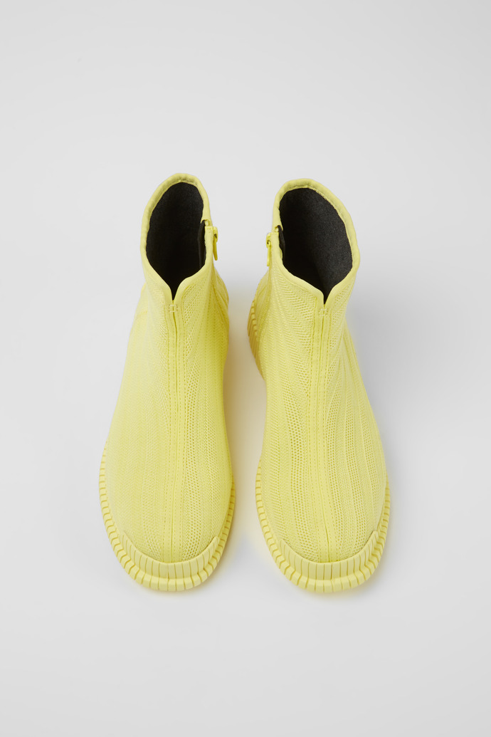 Camper Pix TENCEL® - Gelbe Damenstiefelette aus TENCEL™-Lyocell