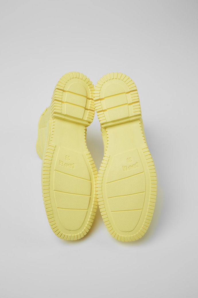 Camper Pix TENCEL® - Gelbe Damenstiefelette aus TENCEL™-Lyocell