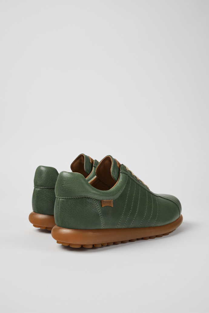 Camper Pelotas - Grüner Herrenschuh aus pflanzlich gegerbtem Leder