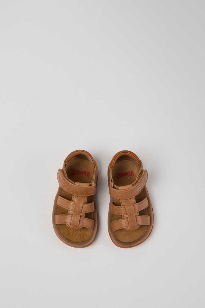 Camper Bicho - Mehrfarbige Kindersandalen aus Leder.