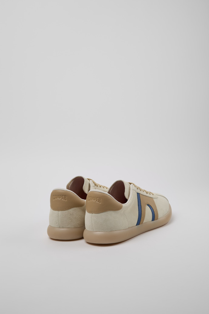 Camper Pelotas Soller - Mehrfarbiger Herrensneaker aus Nubukleder und Leder.