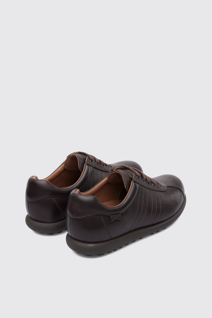 Camper Pelotas - Dunkelbrauner Lederschuh für Damen