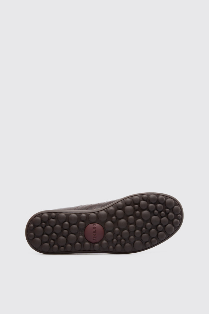 Camper Pelotas - Dunkelbrauner Lederschuh für Damen
