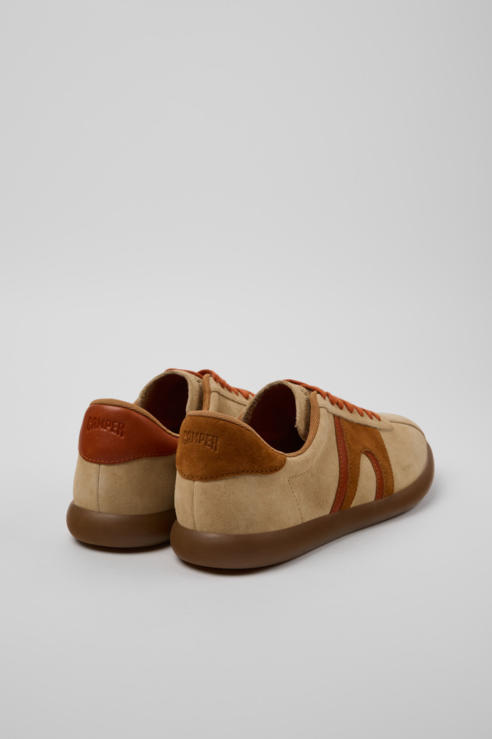 Camper Twins - Mehrfarbiger Herrensneaker aus Nubukleder.