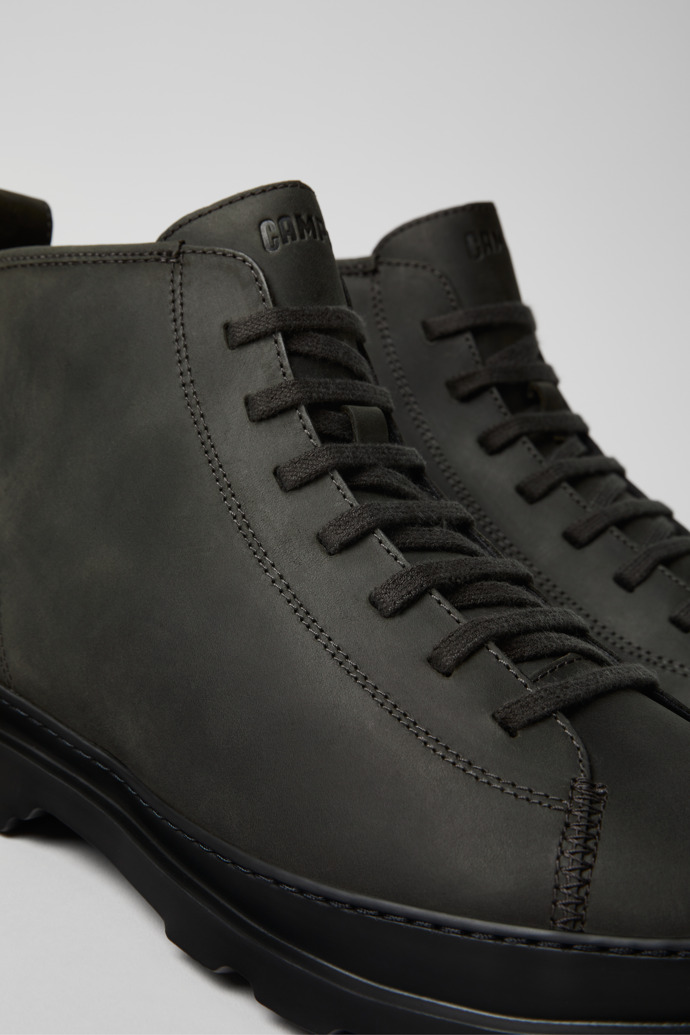 Camper Brutus - Graue Herrenstiefelette