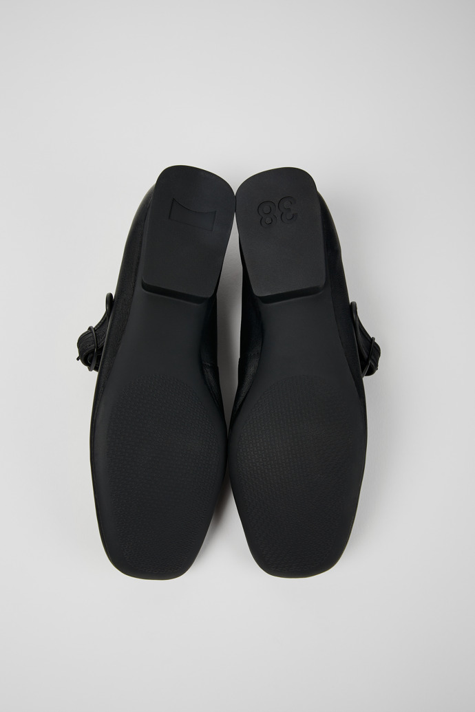 Camper Casi Myra - Schwarzer Lederschuh für Damen.