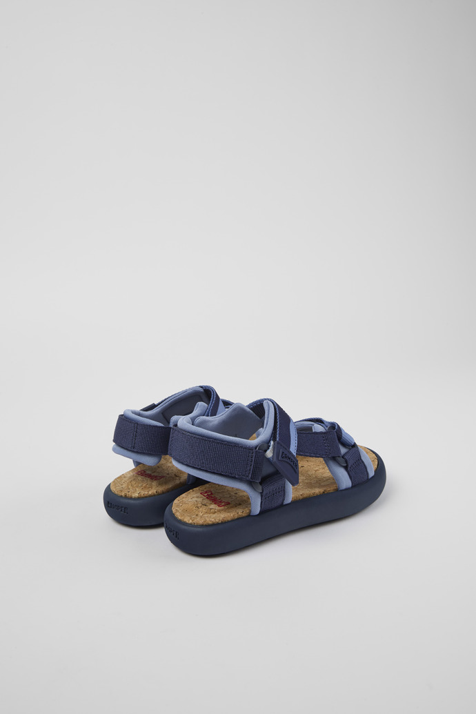 Camper Pelotas Flota - Blaue Textilsandalen