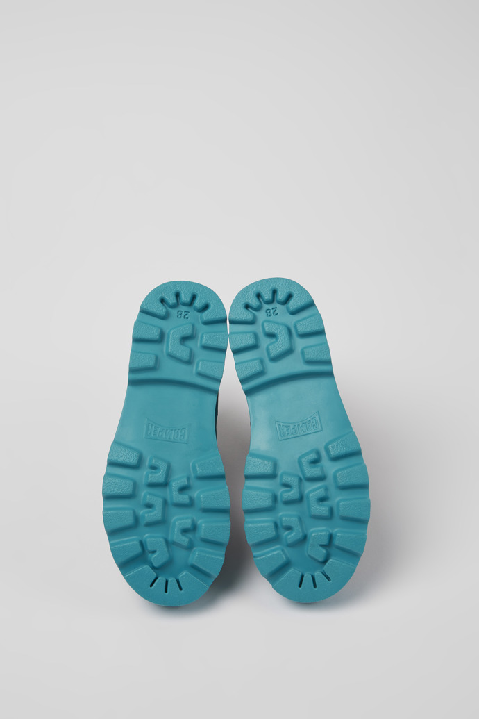 Camper Brutus - Schwarzer Kinder-Chelseastiefel aus Leder