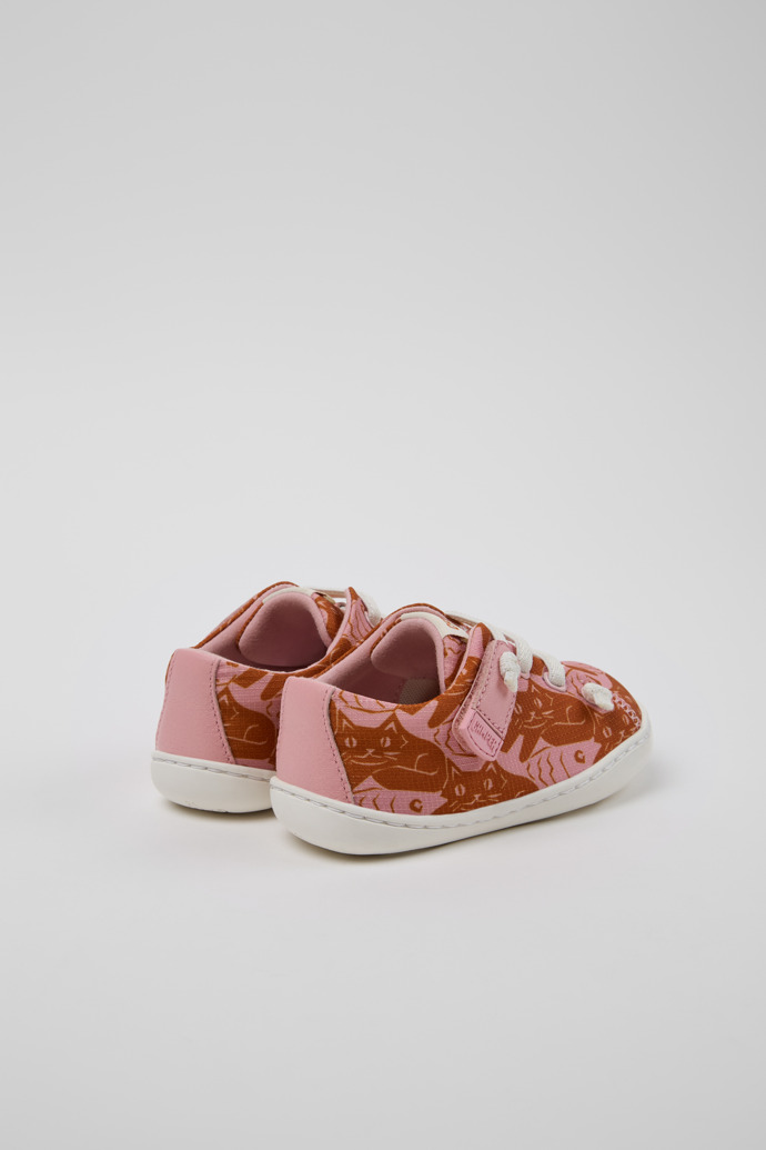 Camper Peu - Mehrfarbige Kinderschuhe aus Recycling-PET und Leder.