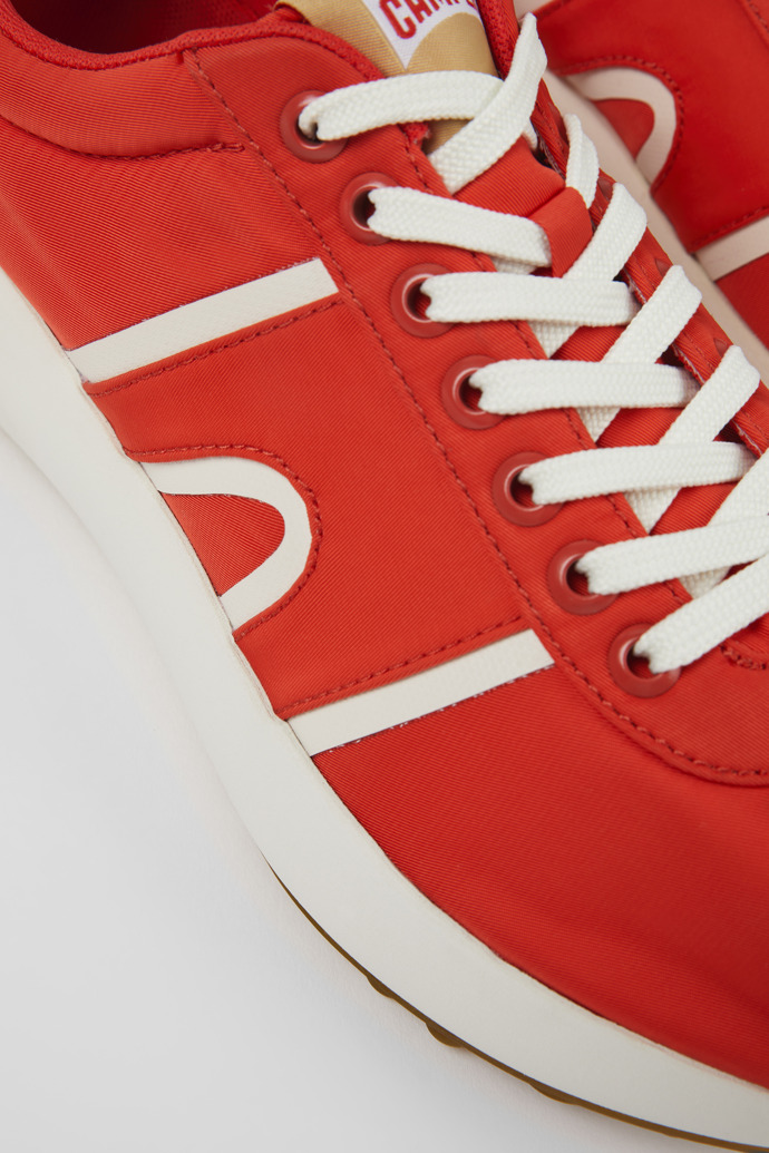 Camper Pelotas Athens - Roter Herrensneaker aus Textil