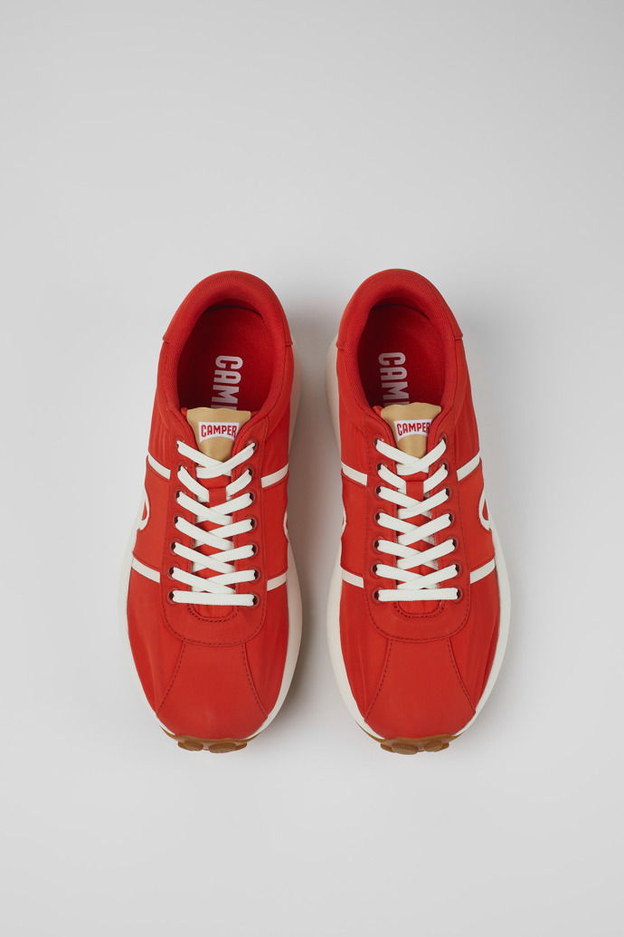 Camper Pelotas Athens - Roter Herrensneaker aus Textil