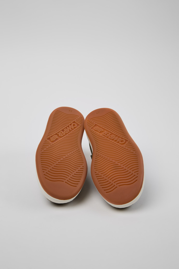 Camper Twins - Mehrfarbige Kindersneaker aus Nubukleder und Leder.