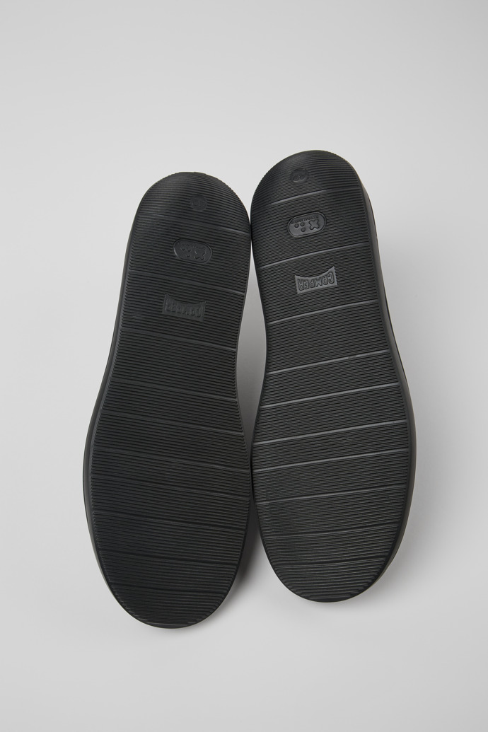 Camper Wagon - Schwarze Lederstiefelette für Herren.