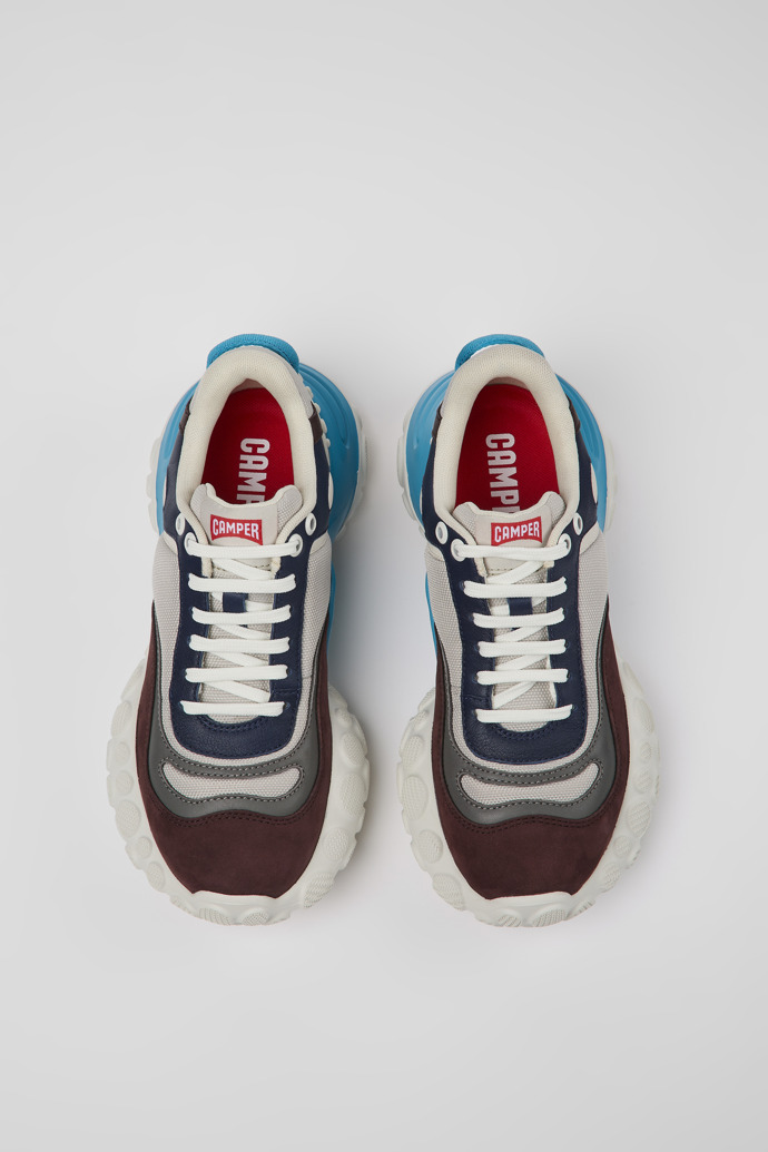 Camper Pelotas Mars - Bunter Damensneaker aus Nubukleder und Textil