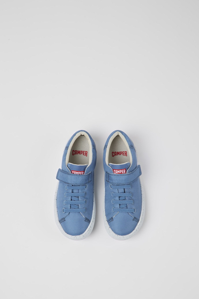Camper Peu Touring - Blauer Kinderschuh aus Textil