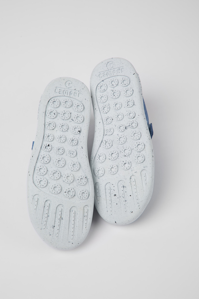 Camper Peu Touring - Blauer Kinderschuh aus Textil