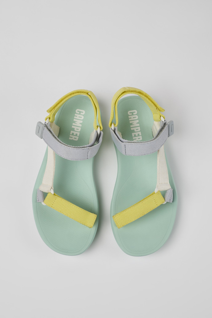 Camper Match - Mehrfarbige Damensandalen aus Textil