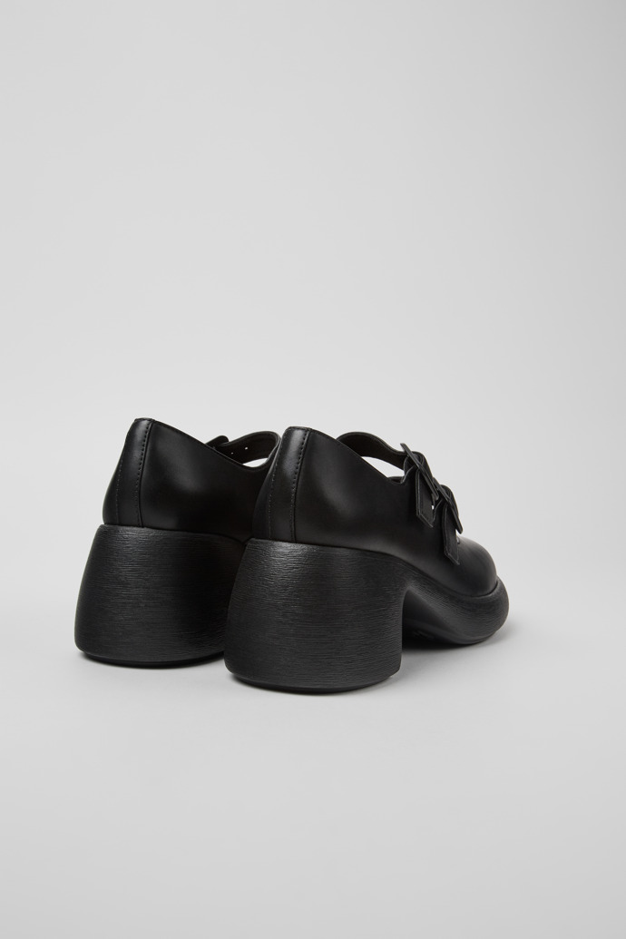 Camper Thelma - Schwarzer Damenschuh aus Leder.