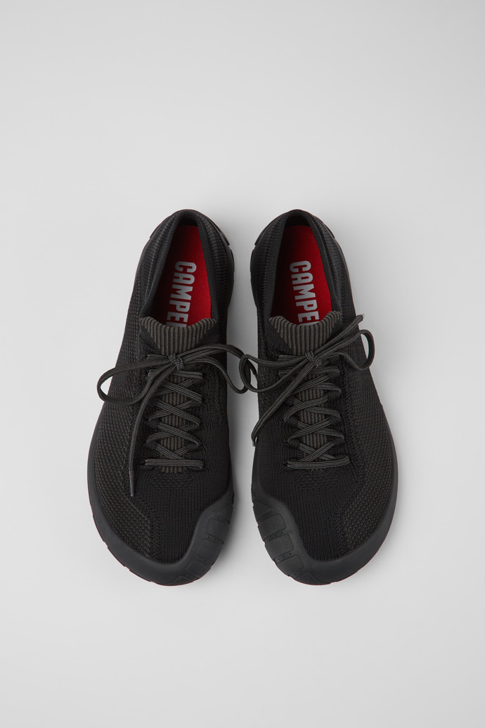 Camper Path - Schwarzer Herrenschuh aus Textil
