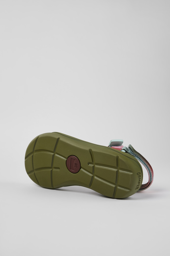 Camper Twins - Mehrfarbige Damensandalen aus Textil