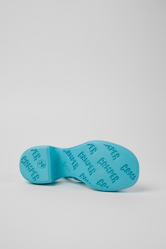 Camper Thelma Sandal - Blaue Ledersandale für Damen.