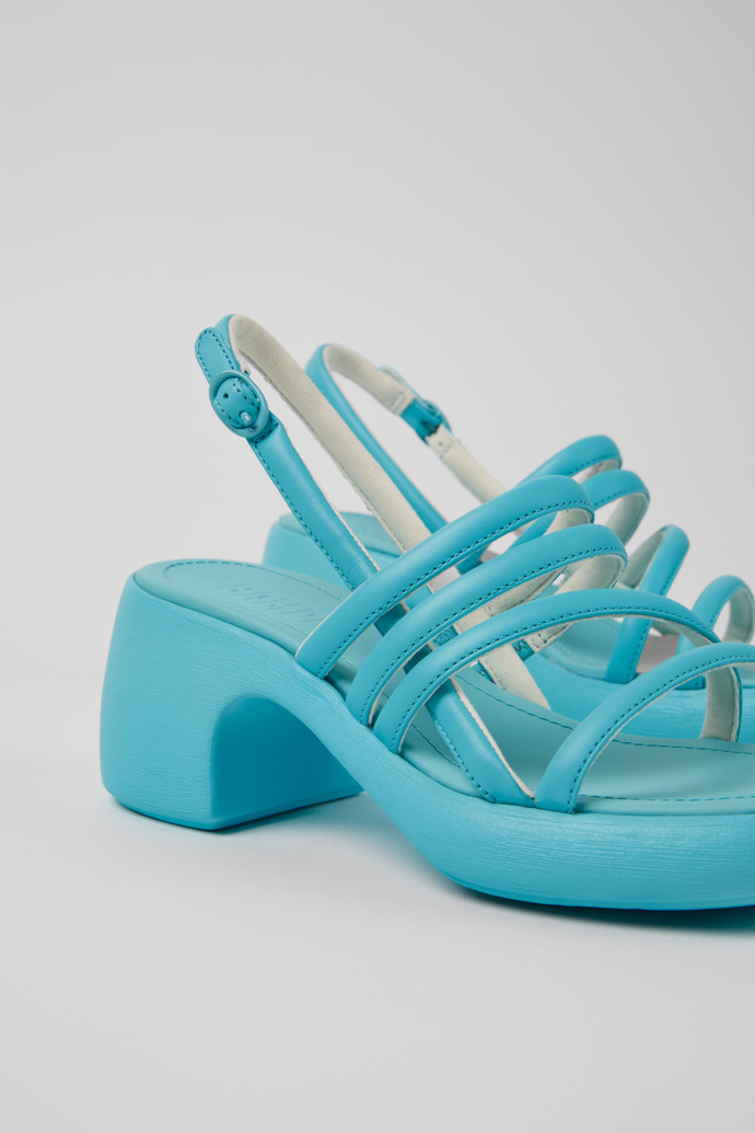 Camper Thelma Sandal - Blaue Ledersandale für Damen.