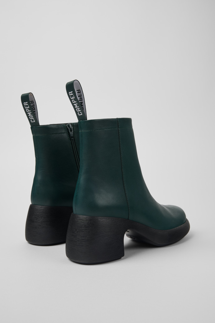 Camper Thelma - Grüner Damenstiefel aus Leder