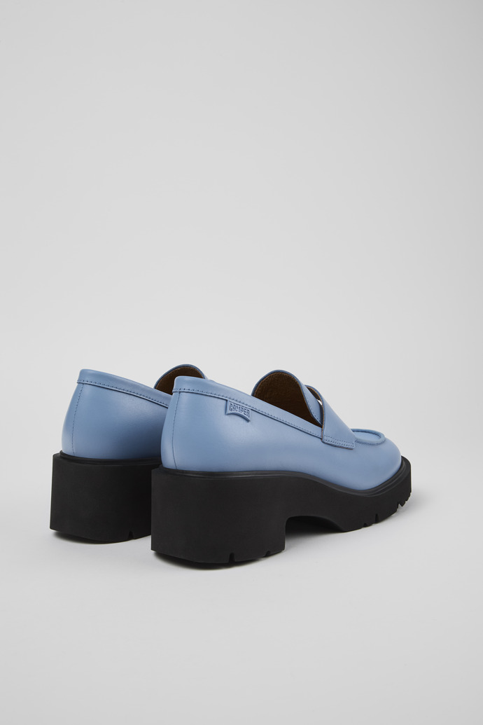 Camper Milah - Blaue Lederloafer für Damen