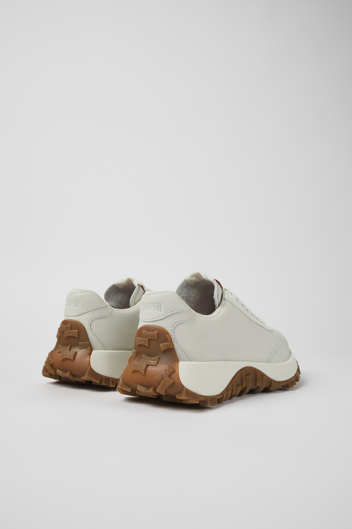 Camper Drift Trail - Weißer Ledersneaker für Damen.