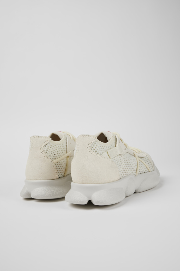 Camper Karst - Weißer Damensneaker aus TENCEL™ und MIRIUM®