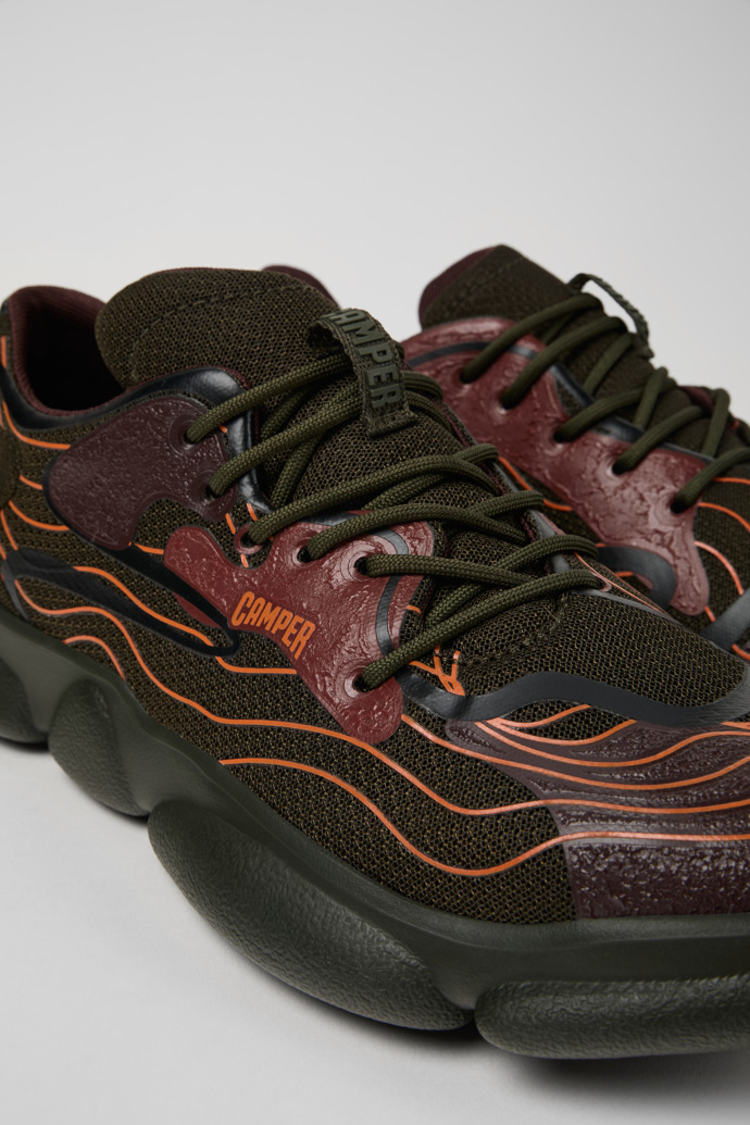 Camper Karst - Mehrfarbiger Herrensneaker aus Textil