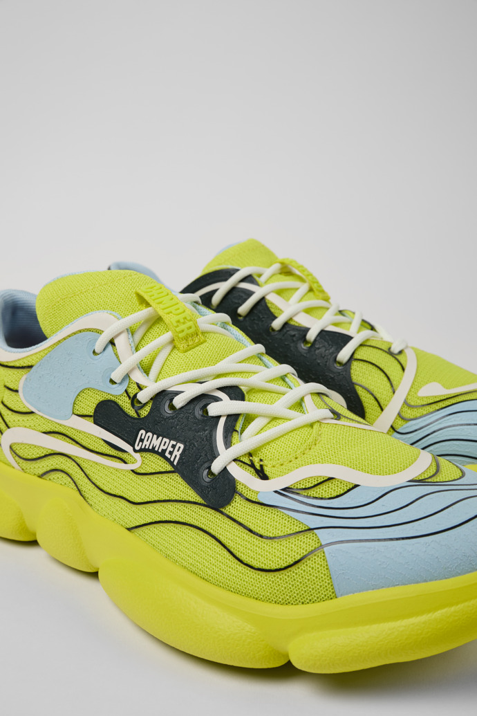 Camper Karst - Mehrfarbiger Herrensneaker aus Textil