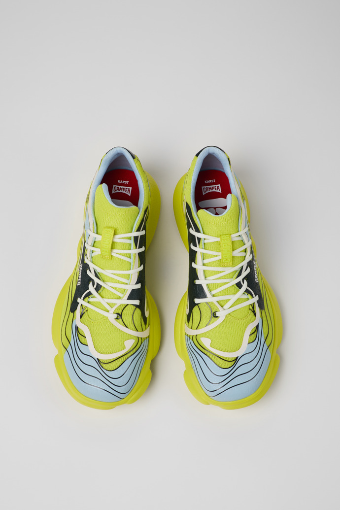 Camper Karst - Mehrfarbiger Herrensneaker aus Textil