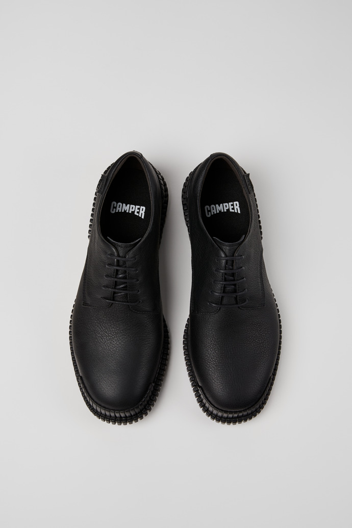 Camper Pix - Schwarzer Herrenschuh aus Leder.