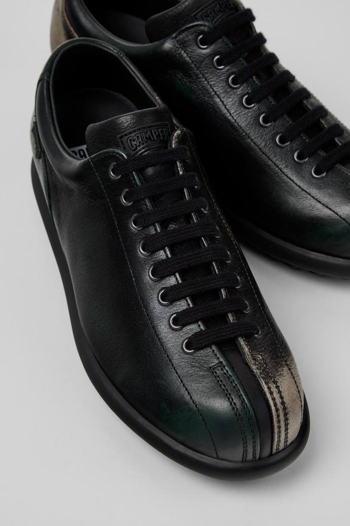 Camper Twins - Mehrfarbige Lederschuhe für Damen.