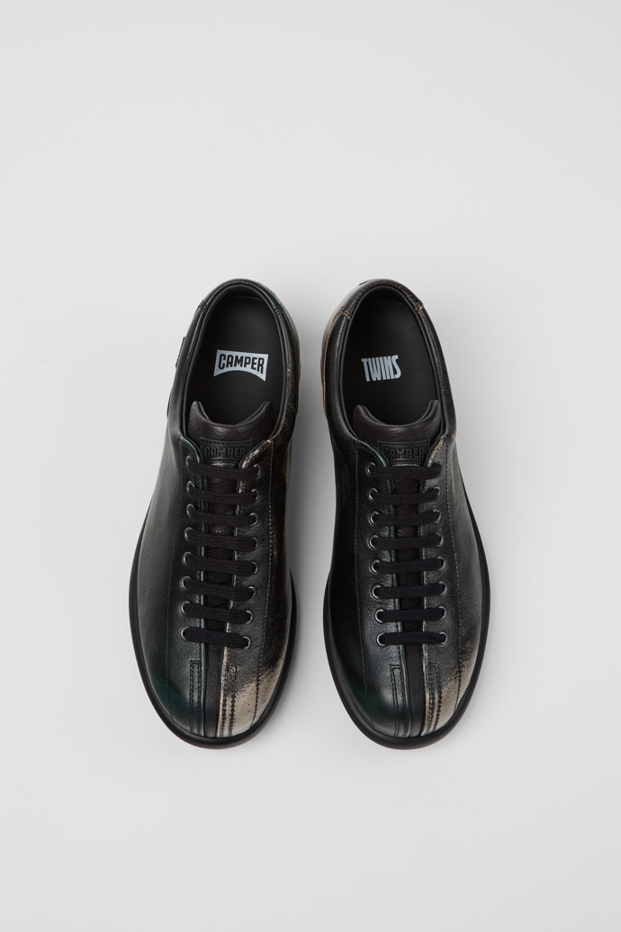Camper Twins - Mehrfarbige Lederschuhe für Damen.