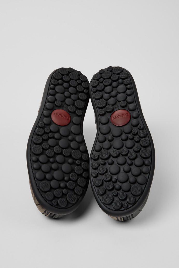 Camper Twins - Mehrfarbige Lederschuhe für Damen.