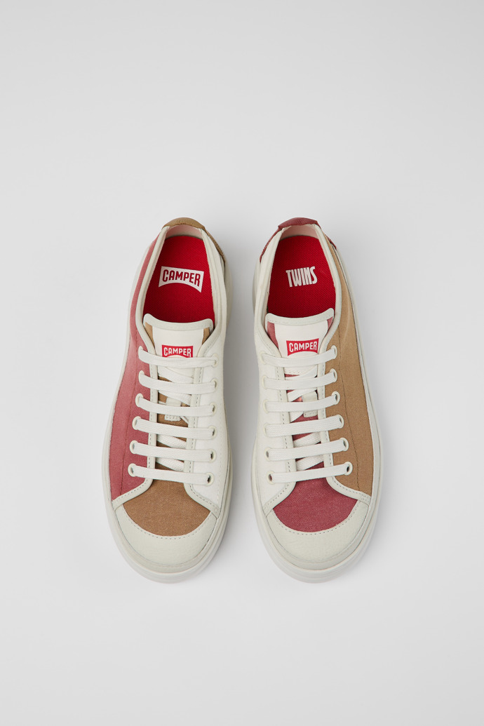 Camper Twins - Mehrfarbiger Damensneaker aus Textil/Leder