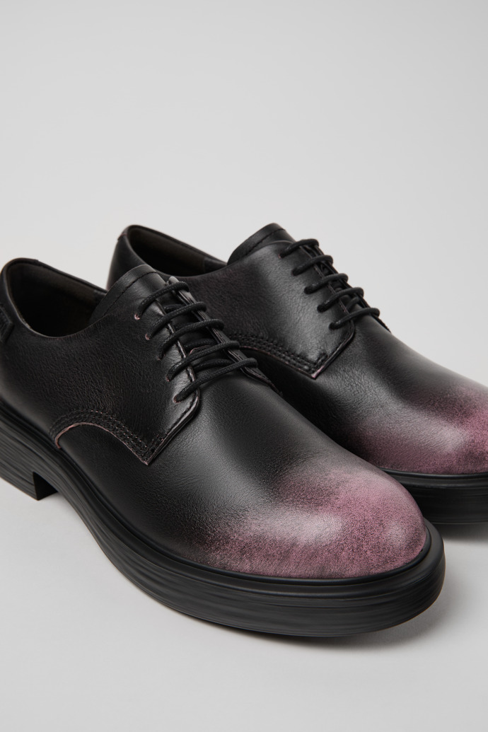 Camper Dean - Schwarzer Damenschuh aus Leder.