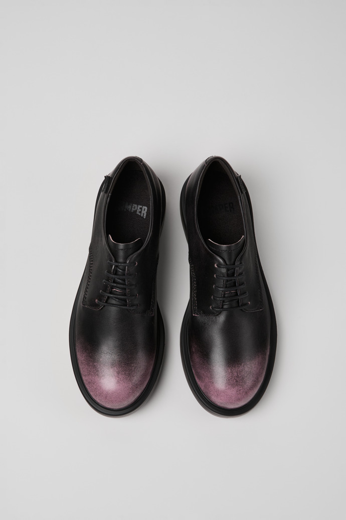 Camper Dean - Schwarzer Damenschuh aus Leder.