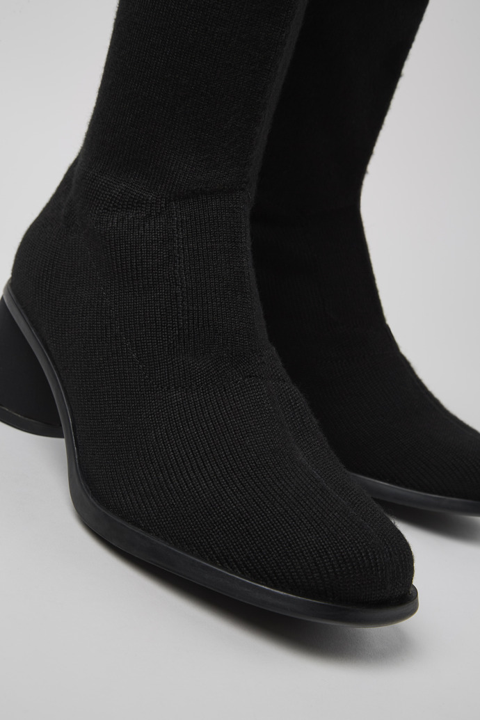 Camper Kiara TENCEL® - Schwarzer Damenstiefel aus Textil