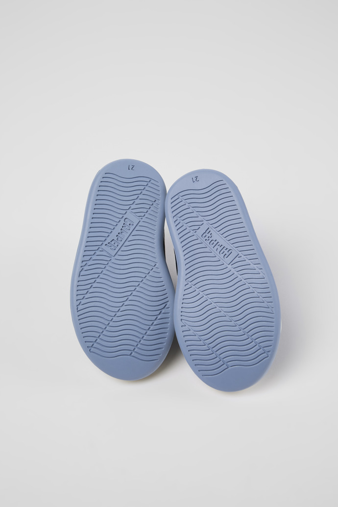 Camper Runner - Blauer Ledersneaker
