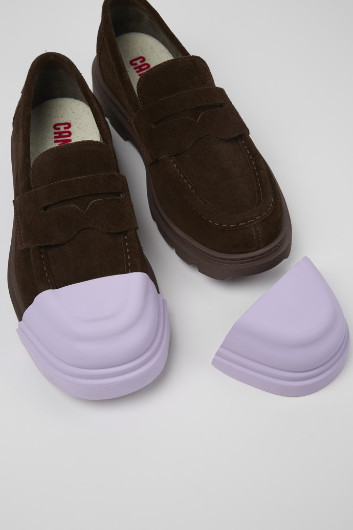 Camper Junction Toe Caps - Zehenaufsätze aus Gummi in Violett