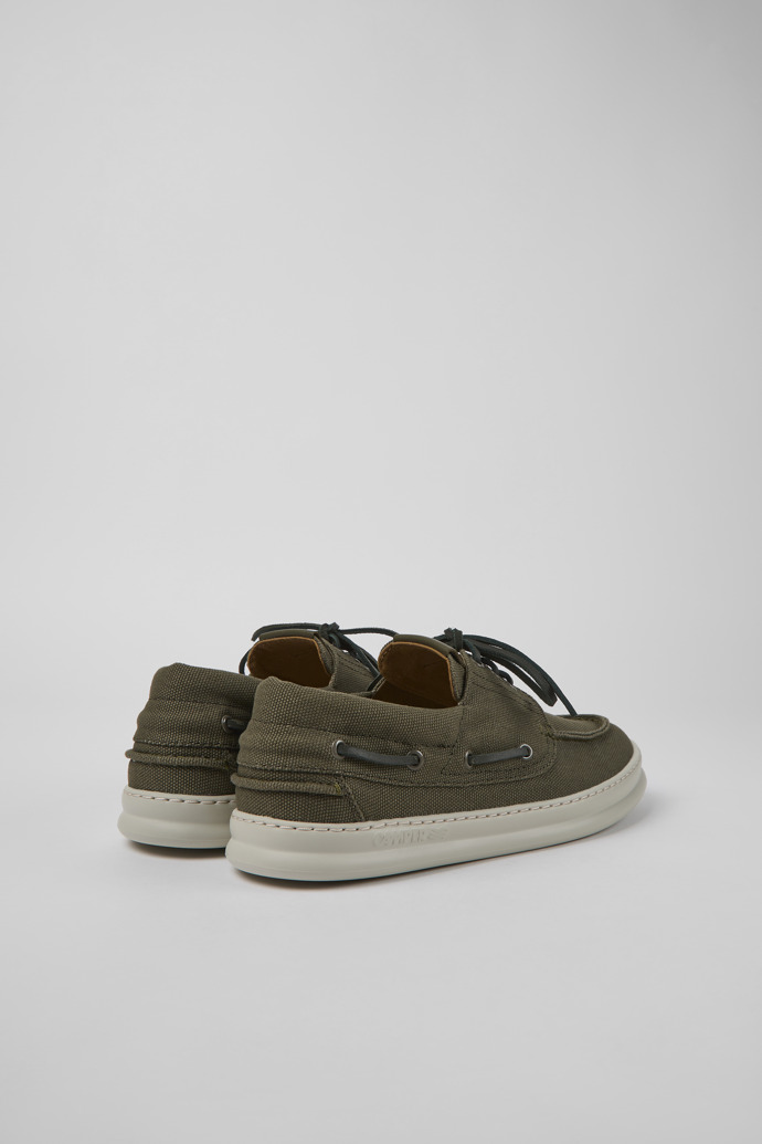 Camper Runner - Grüner Herrensneaker aus Textil