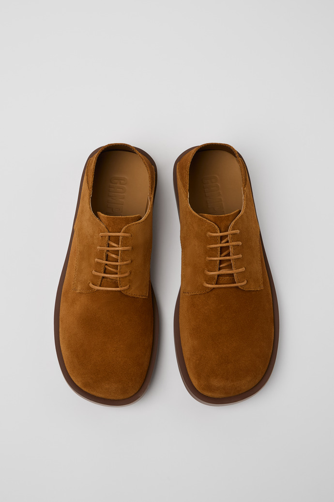 Camper Don - Brauner Herrenschuh aus Nubukleder.