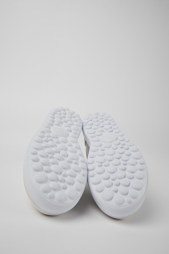 Camper Pelotas XLF - Weißer Damensneakeraus Leder und Textil.