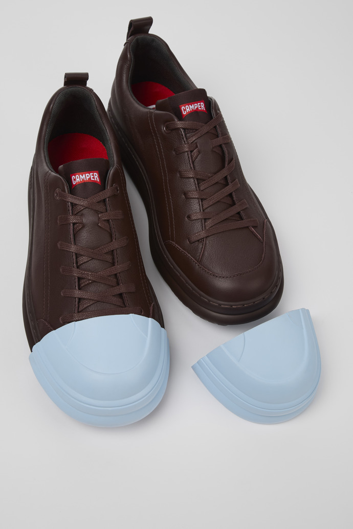 Camper Junction Runner Toe Caps - Zehenaufsätze aus Gummi in Hellblau
