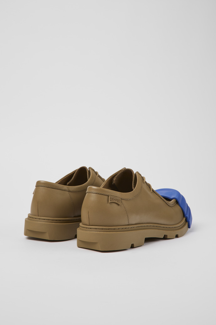 Camper Junction - Brauner Wallabee-Herrenschuh aus Leder