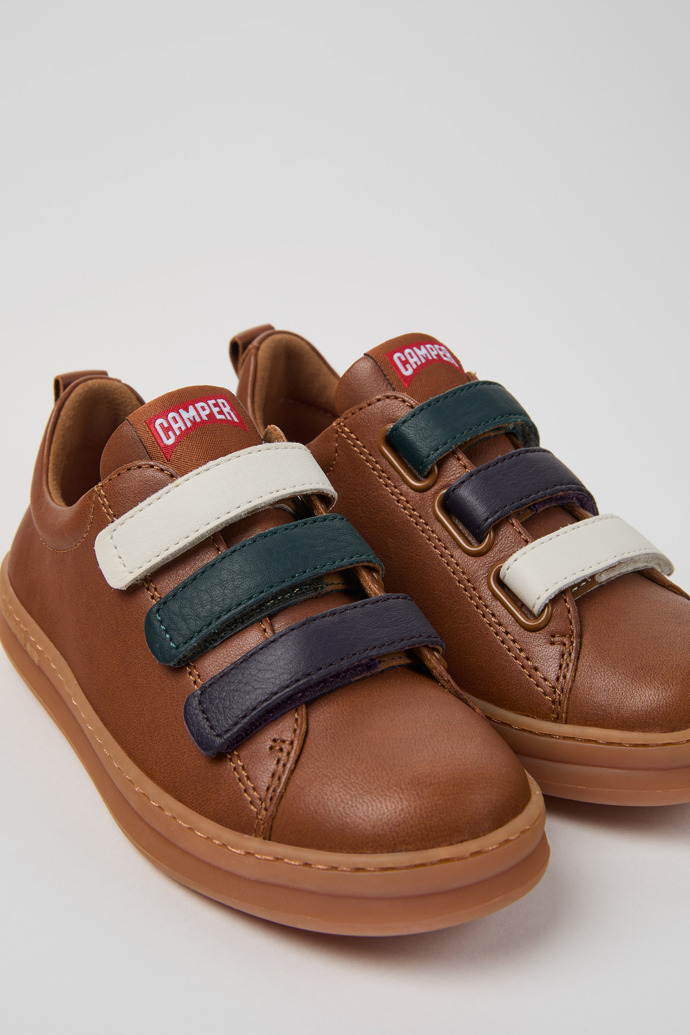 Camper Twins - Mehrfarbige Kindersneaker aus Leder