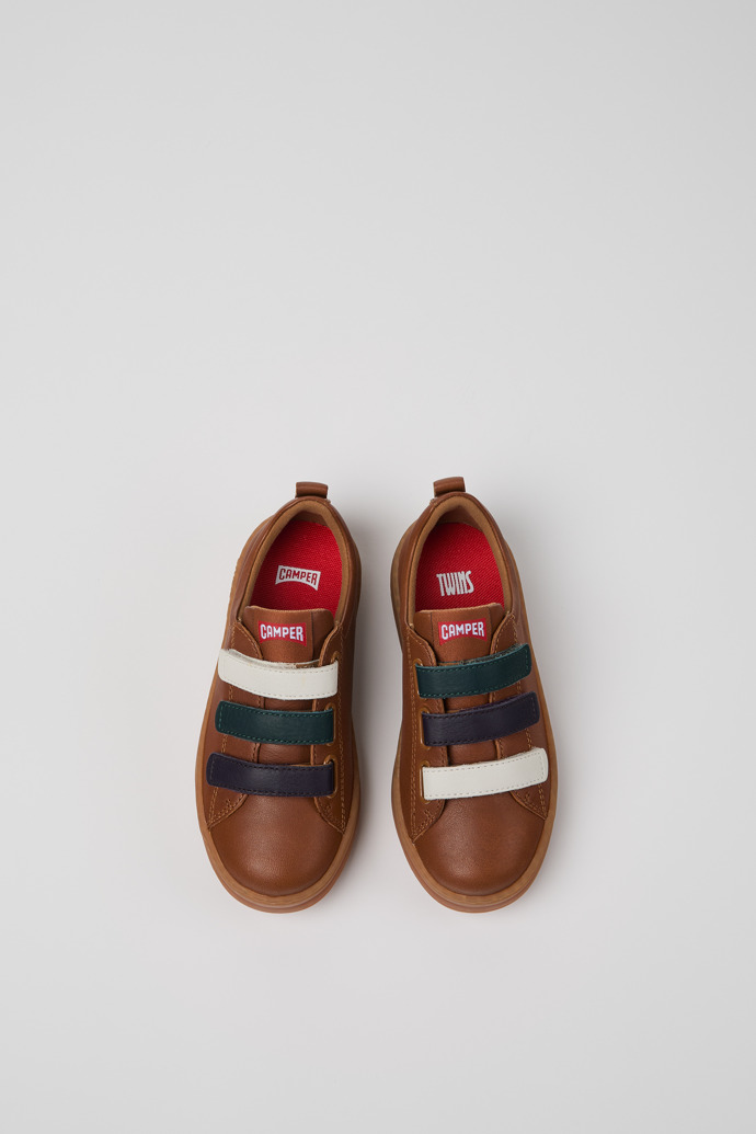Camper Twins - Mehrfarbige Kindersneaker aus Leder